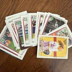 NWSL Courage Soccer Trading Cards Collection